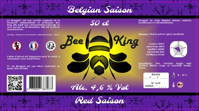 Belgian Saison - Red Saison