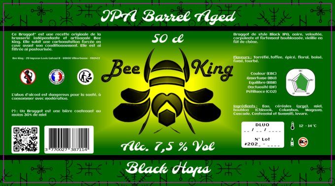 IPA Barrel Aged - Black Hops