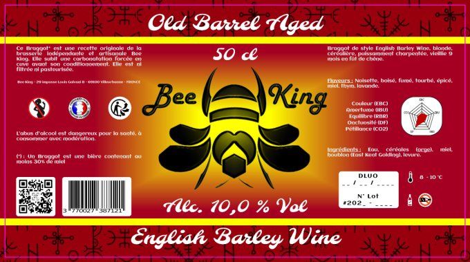 Old Barrel Aged - English Barley wine