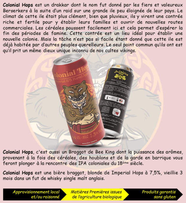 Colonial Hops - Imperial IPA - Barrel Aged (Whisky Ecossais)