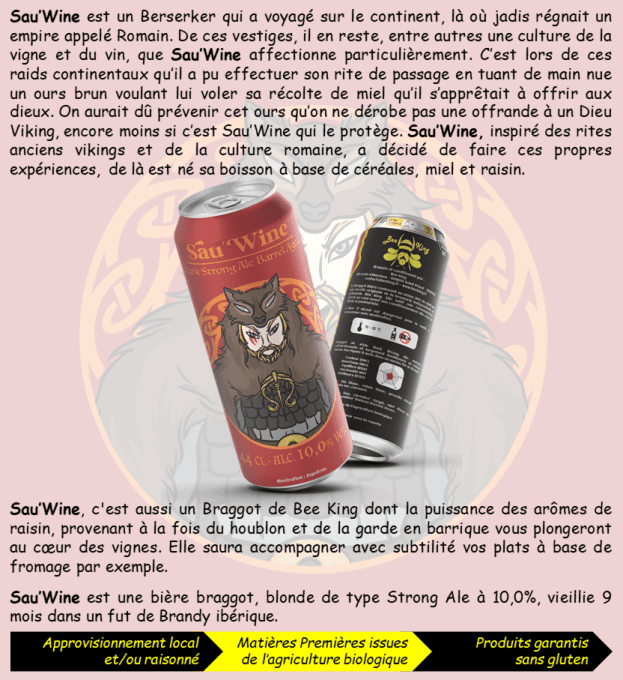 Sau'Wine - Strong Ale - Barrel Aged (Armagnac)