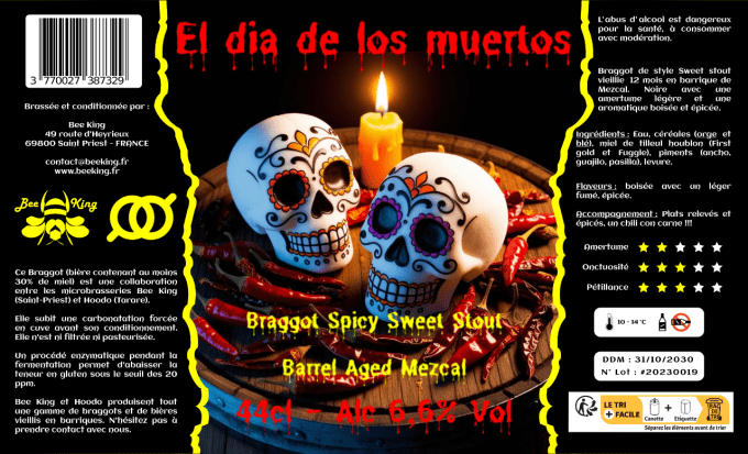 El dia de los muertos - Sweet Stout - Barrel Aged (Mezcal)