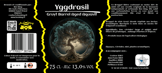 Yggdrasil - Gruyt - Barrel Aged (Aquavit)
