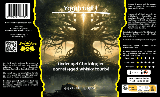 Yggdrasil - Gruyt - Barrel Aged (Aquavit)