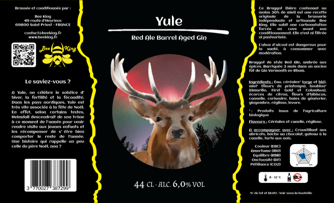 Yule - Red Ale - Barrel Aged (Gin USA)